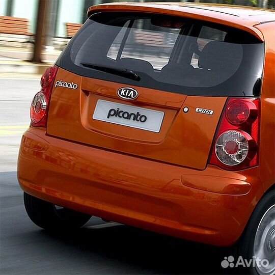 Бампер задний в цвет Kia Picanto 1 (2007-2011)