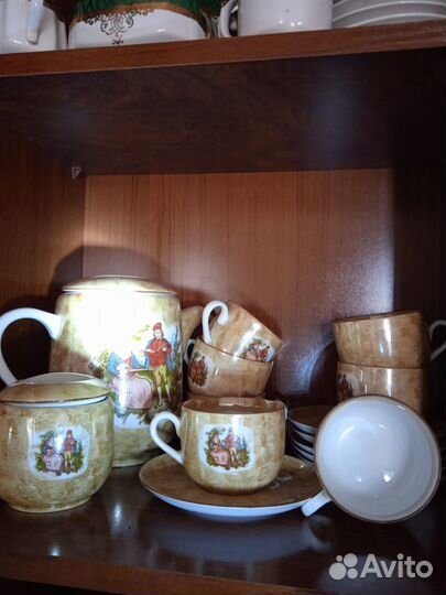 Чайный сервис фарфор