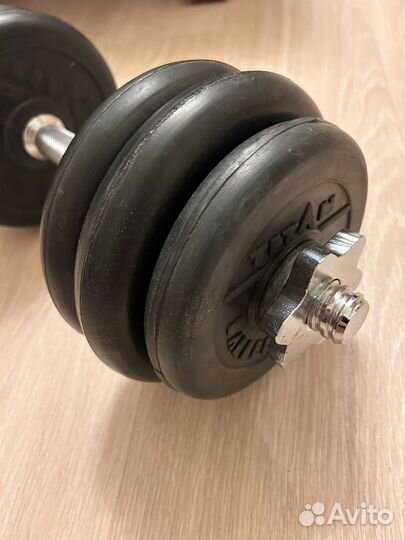 Гантели разборные 2х15 кг Titan Barbell