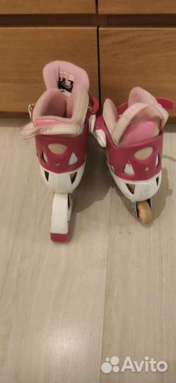 Роликовые коньки детские раздвижные 31-34 размер