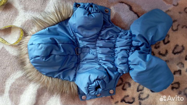 Комбинезон зимний для маленькой собаки