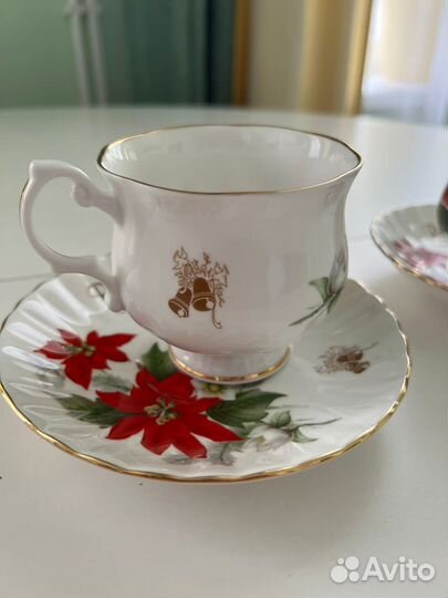 Костяной фарфор royal stafford ruby wedding