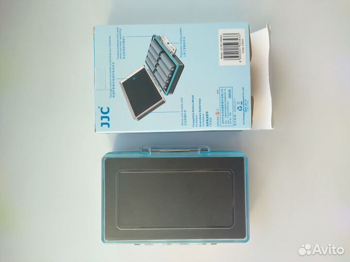 Кейс для батареек аа на 8шт. новый JJC