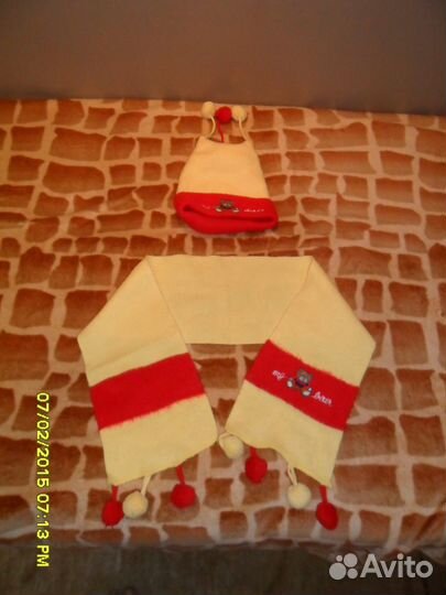 Шапочка И шарф(для девочки)