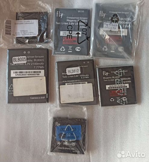 Новые аккумуляторы для телефонов Fly