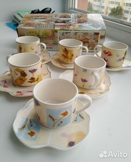 Кофейный сервиз новый