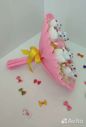 Букеты из мягких игрушек