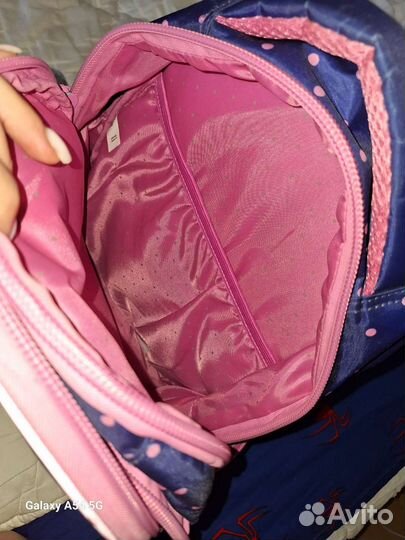 Ранец школьный для девочки hatber