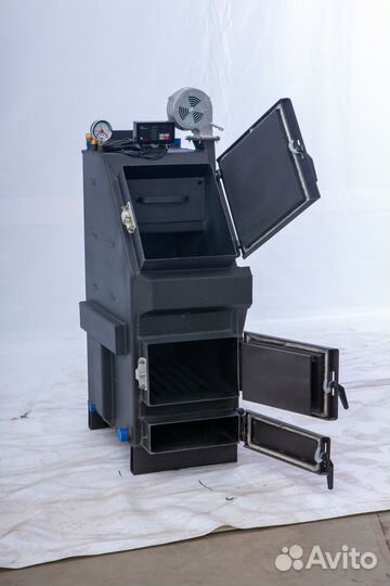 Твердотопливный котел длительного горения