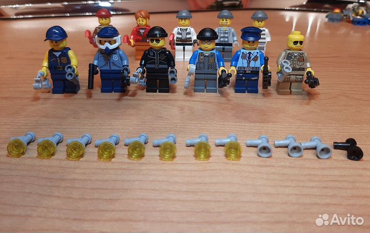 Lego city минифигурки