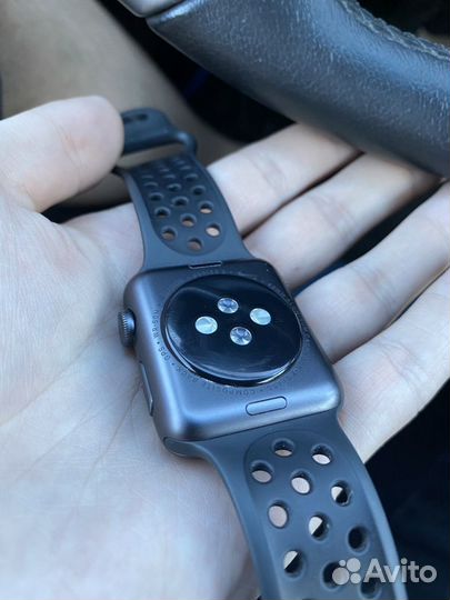 Часы apple watch 3 42mm nike