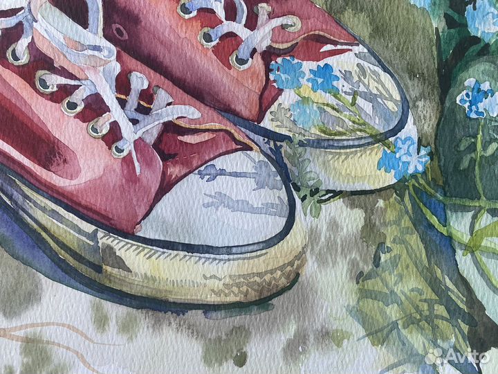 Акварельная картина 