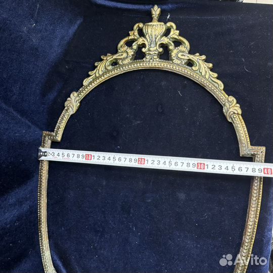 Рама для зеркала силумин СССР металл литье