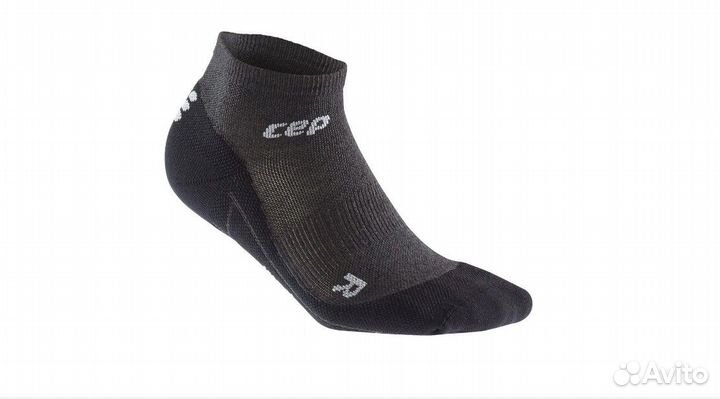 Мужские компрессионные короткие носки CEP с шерсть