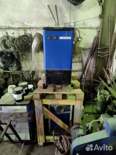 Котел твердотопливный 