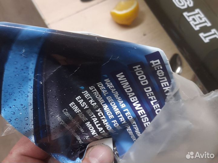 Дефлектор капота Лансер 10 ветровик