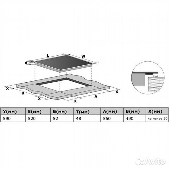 Стеклокерамическая варочная поверхность haier