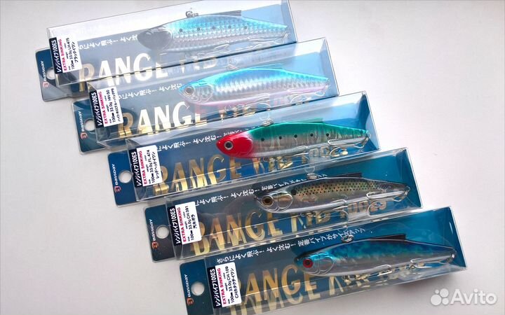 BassDay Range Vib 100ES 33гр. (13 цветов) Оригинал