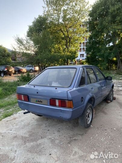 Ford Escort 1.1 МТ, 1984, битый, 77 777 км