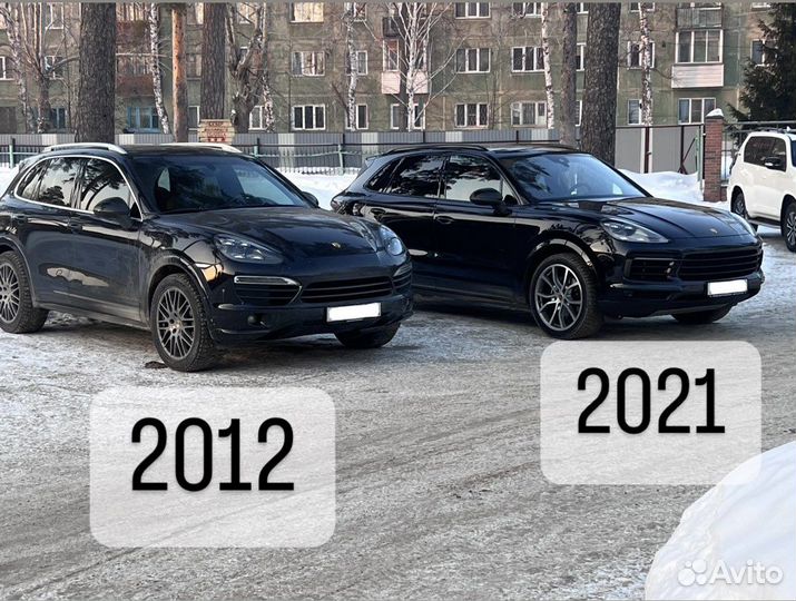 Светодиодные Фары Porsche Cayenne 958