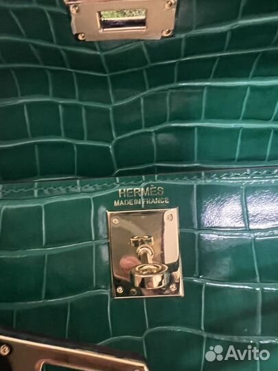 Сумка hermes kelly 28 croco