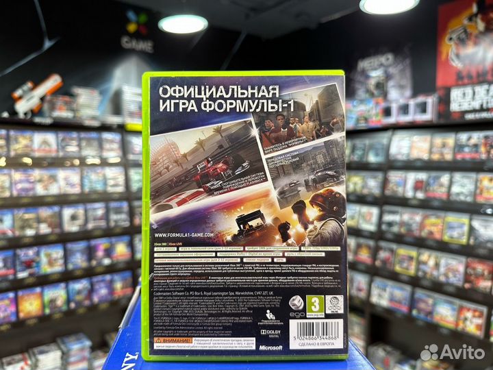 Игры для Xbox 360: F1 2010