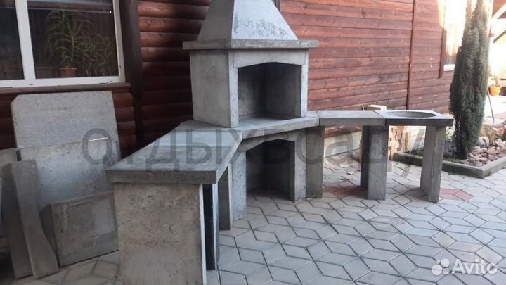 Барбекю Угловая (под отделку)