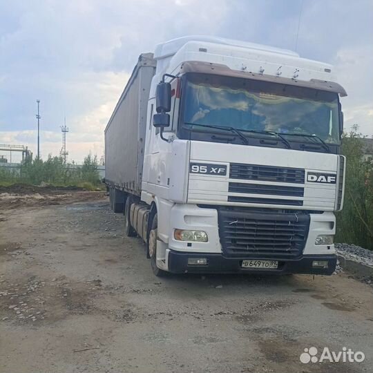 DAF XF 95.480 с полуприцепом, 2001