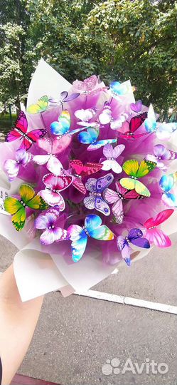 Букет из бабочек в наличии и на заказ