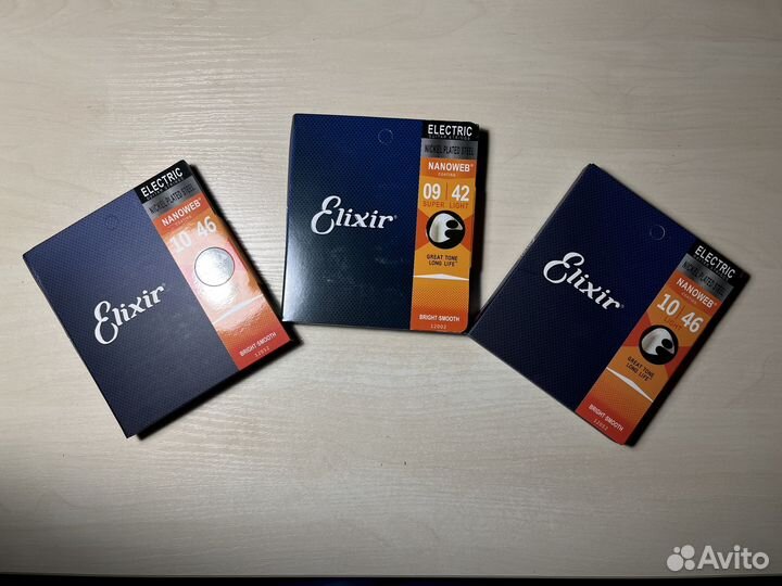 Струны для гитары elixir