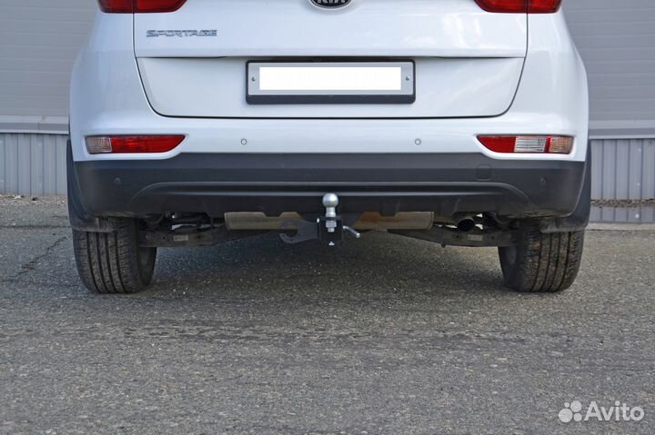 Фаркоп съемный квадрат - KIA Sportage 2016+