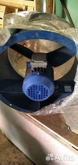 Вентилятор осевой промышленный