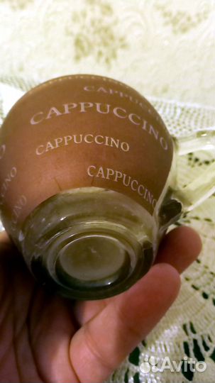 Стеклянная чашка Capuchino
