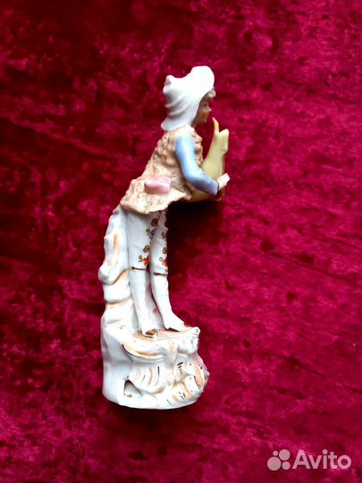 Статуэтка музыкант фарфор Германия 15см