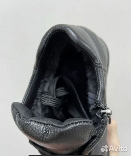 Кроссовки зимние кожа Lacoste