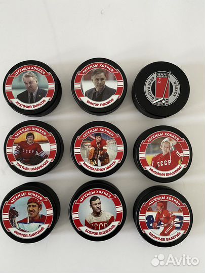 Шайба хоккейная сувенирная