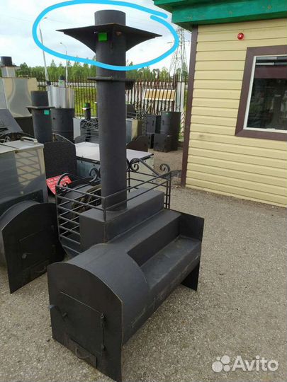 Супер печь для бани на 3 комнаты