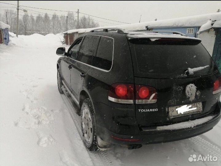 Рейлинги на Volkswagen Touareg 2003-2009 Рейлинги