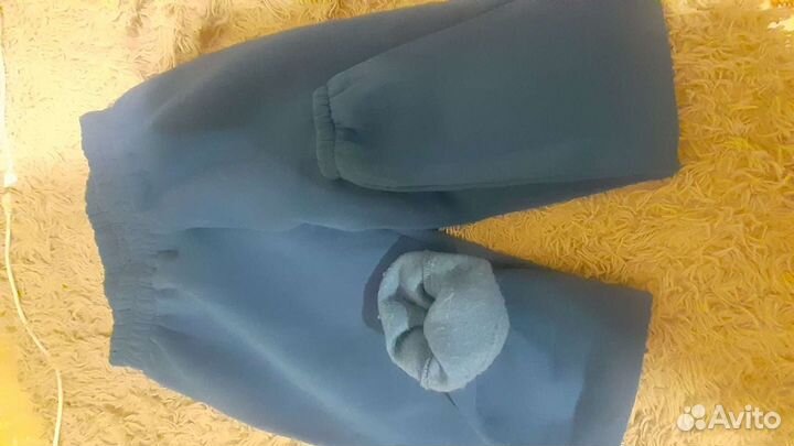 Спортивные теплые штаны