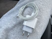 Быстрая зарядка для iPhone 20w блок+кабель