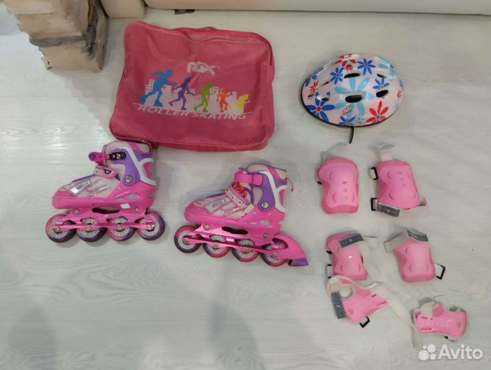 Детские ролики и защита