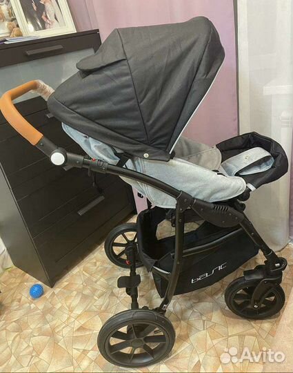 Коляска Riko Basic Bella Lux 3 в 1 детская коляска