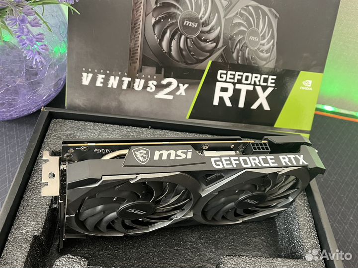 Новая Видеокарта RTX 3060 Ti 8GB MSI ventus