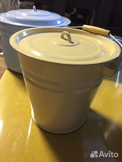 Бак эмалированный с краном