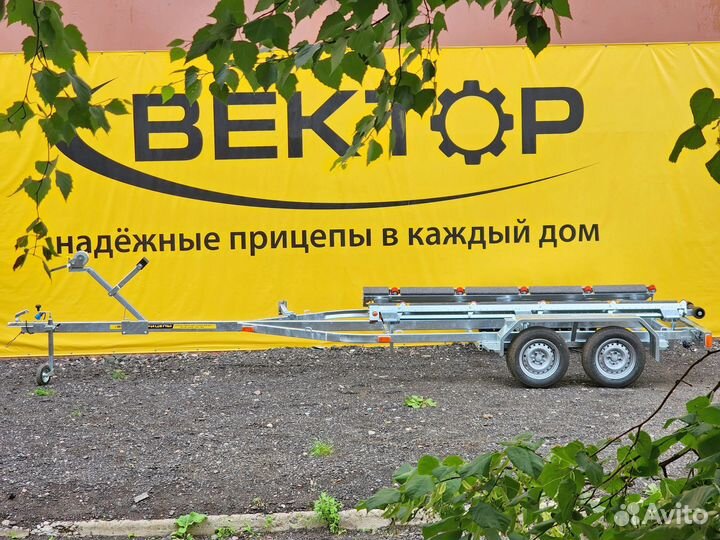 Прицеп для катера лав 14-В (ложемент с роликами)