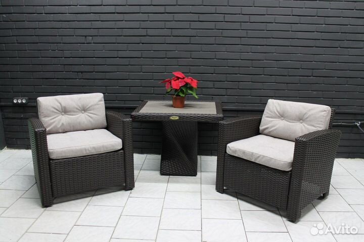 Мебель из ротанга / Кресло из ротанга / Стол из ро