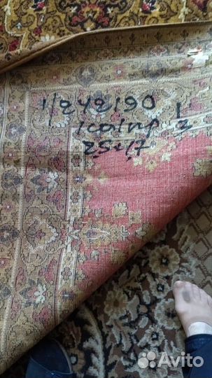Ковер времен СССР,скатерть льняная