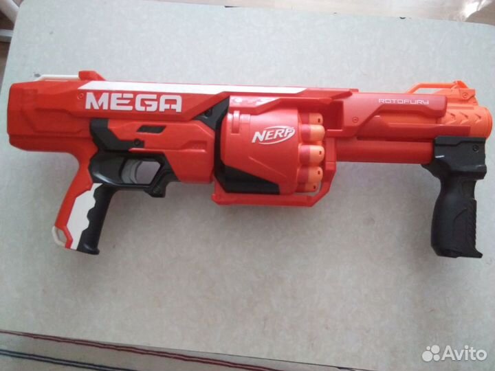 Бластер нёрф мега (rotofury)