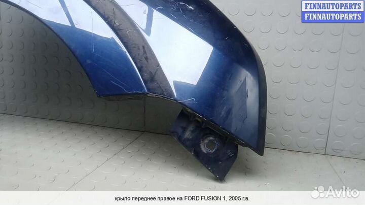 Крыло перед/право Ford Fusion (JU), 2005 1.4 Дизель