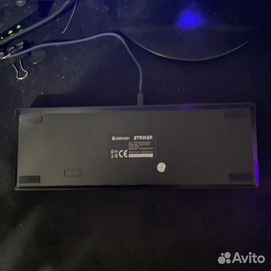 Игровая клавиатура Defender Striker